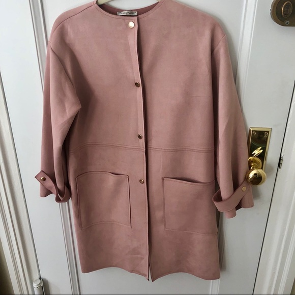 zara car coat